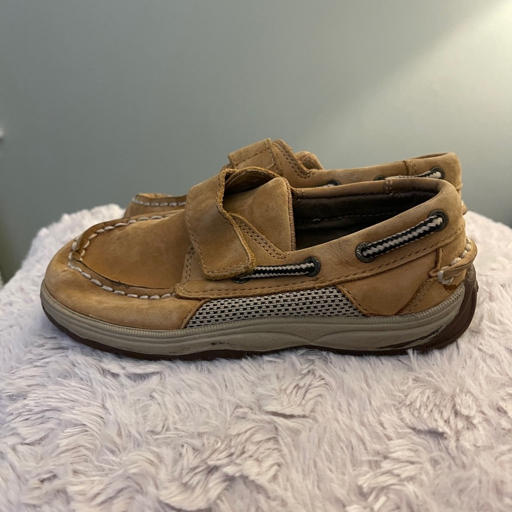 Sperry Topsider Boat Shoes with Velcro Size 10M
